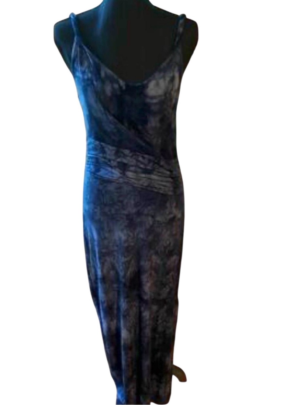 Tahari Womens Maxi Dress Galaxy Tie Dye- Size S